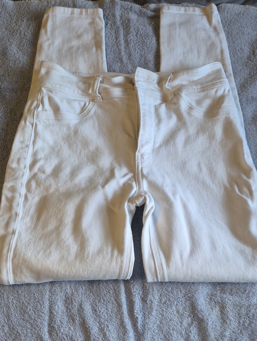 KanCan White Skinny Stretch Jeans